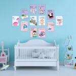 Whimsy Jungle Wall Poster - Set Of Twelve