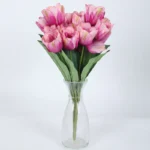 Faux Wild Tulip Bunch (Purple) - Set Of Three