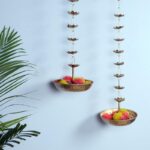 Trikshana Hanging Urli - Set Of Two - Image 4