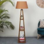 Blace Netima Floor Lamp With Shelf - Dark Rust - Image 3