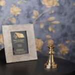 Chess Charm Queen Showpiece - Gold - Image 2